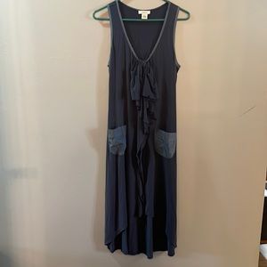 Sundance gray sleeveless knit dress